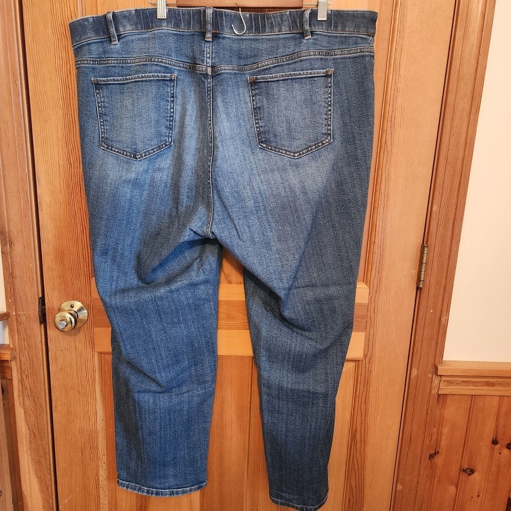 J.Jill Denim Relaxed Boyfriend Jeans Blue Wash‎ Women's Size 24 - Picture 9 of 10